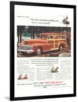 GM Chevrolet- Smoothest-Riding-null-Framed Premium Giclee Print