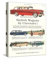 GM Chevrolet - Stylish Wagons-null-Stretched Canvas