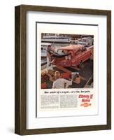 GM Chevrolet Whale of a Wagon-null-Framed Art Print