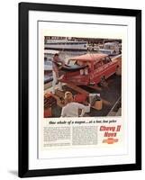 GM Chevrolet Whale of a Wagon-null-Framed Art Print