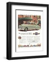 GM Chevy-Accustomed to Finest-null-Framed Art Print