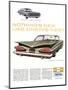 GM Chevy Bel Air 4-Door Sedan-null-Mounted Art Print