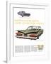 GM Chevy Bel Air 4-Door Sedan-null-Framed Art Print