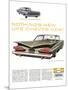 GM Chevy Bel Air 4-Door Sedan-null-Mounted Art Print