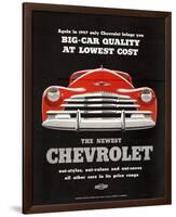 GM Chevy Big Car Quality-null-Framed Premium Giclee Print