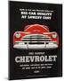 GM Chevy Big Car Quality-null-Mounted Art Print