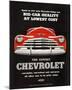 GM Chevy Big Car Quality-null-Mounted Art Print