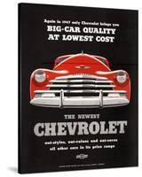 GM Chevy Big Car Quality-null-Stretched Canvas