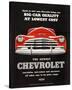 GM Chevy Big Car Quality-null-Stretched Canvas