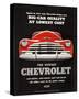 GM Chevy Big Car Quality-null-Stretched Canvas