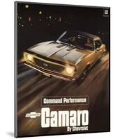 GM Chevy Comaro Performance-null-Mounted Art Print