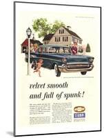 GM Chevy - Full of Spunk-null-Mounted Art Print