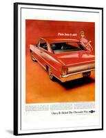 GM Chevy II-Plainjane It Ain'T-null-Framed Premium Giclee Print