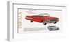 GM Chevy Impala - Yearned For-null-Framed Art Print