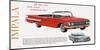 GM Chevy Impala - Yearned For-null-Mounted Art Print