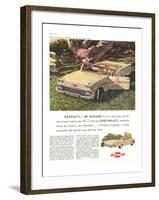 GM Chevy Serenity By Design-null-Framed Art Print