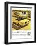 GM Chevy - Squeeze Left-null-Framed Art Print