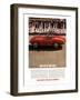 GM Corvette Hold Your Poise-null-Framed Art Print