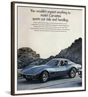 GM Corvette Sports Car Ride-null-Framed Premium Giclee Print