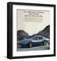 GM Corvette Sports Car Ride-null-Framed Art Print