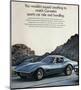 GM Corvette Sports Car Ride-null-Mounted Art Print