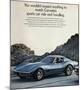 GM Corvette Sports Car Ride-null-Mounted Art Print