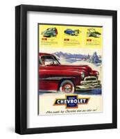 GM More People Buy Chevrolet-null-Framed Art Print