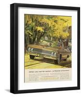 GM Oldsmobile-A Rocket Answers-null-Framed Art Print