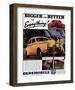 GM Oldsmobile Bigger & Better-null-Framed Art Print