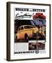 GM Oldsmobile Bigger & Better-null-Framed Art Print