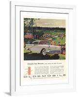 GM Oldsmobile-Check the Score-null-Framed Art Print