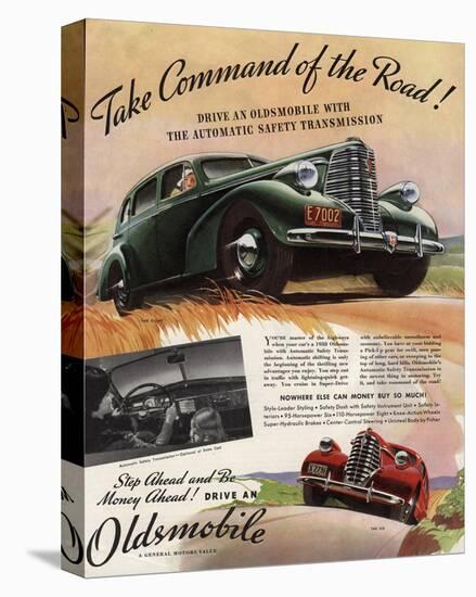 GM Oldsmobile-Command the Road-null-Stretched Canvas