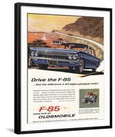 GM Oldsmobile - Drive the F-85-null-Framed Art Print