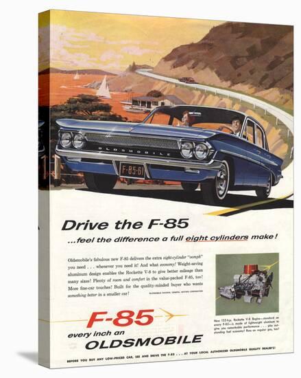 GM Oldsmobile - Drive the F-85-null-Stretched Canvas