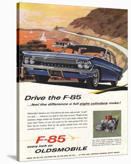 GM Oldsmobile - Drive the F-85-null-Stretched Canvas