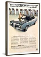 GM Oldsmobile - Escape Machine-null-Framed Premium Giclee Print
