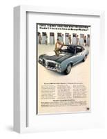 GM Oldsmobile - Escape Machine-null-Framed Art Print