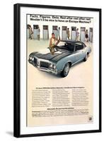 GM Oldsmobile - Escape Machine-null-Framed Art Print