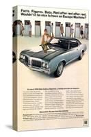 GM Oldsmobile - Escape Machine-null-Stretched Canvas