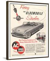 GM Oldsmobile-Firing Starfire-null-Framed Premium Giclee Print