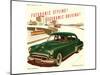 GM Oldsmobile-Futuramic Styling-null-Mounted Art Print