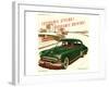 GM Oldsmobile-Futuramic Styling-null-Framed Art Print