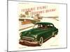 GM Oldsmobile-Futuramic Styling-null-Mounted Art Print