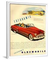 GM Oldsmobile - Futuramic-null-Framed Premium Giclee Print