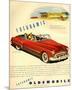 GM Oldsmobile - Futuramic-null-Mounted Premium Giclee Print