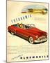 GM Oldsmobile - Futuramic-null-Mounted Art Print