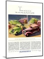 GM Oldsmobile-Genuine Quality-null-Mounted Art Print