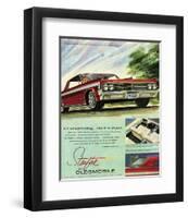 GM Oldsmobile - Go Adventuring-null-Framed Art Print