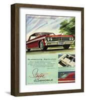 GM Oldsmobile - Go Adventuring-null-Framed Art Print
