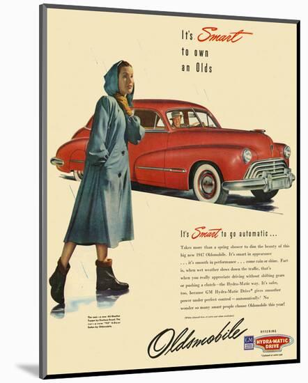 GM Oldsmobile - Go Automatic-null-Mounted Art Print